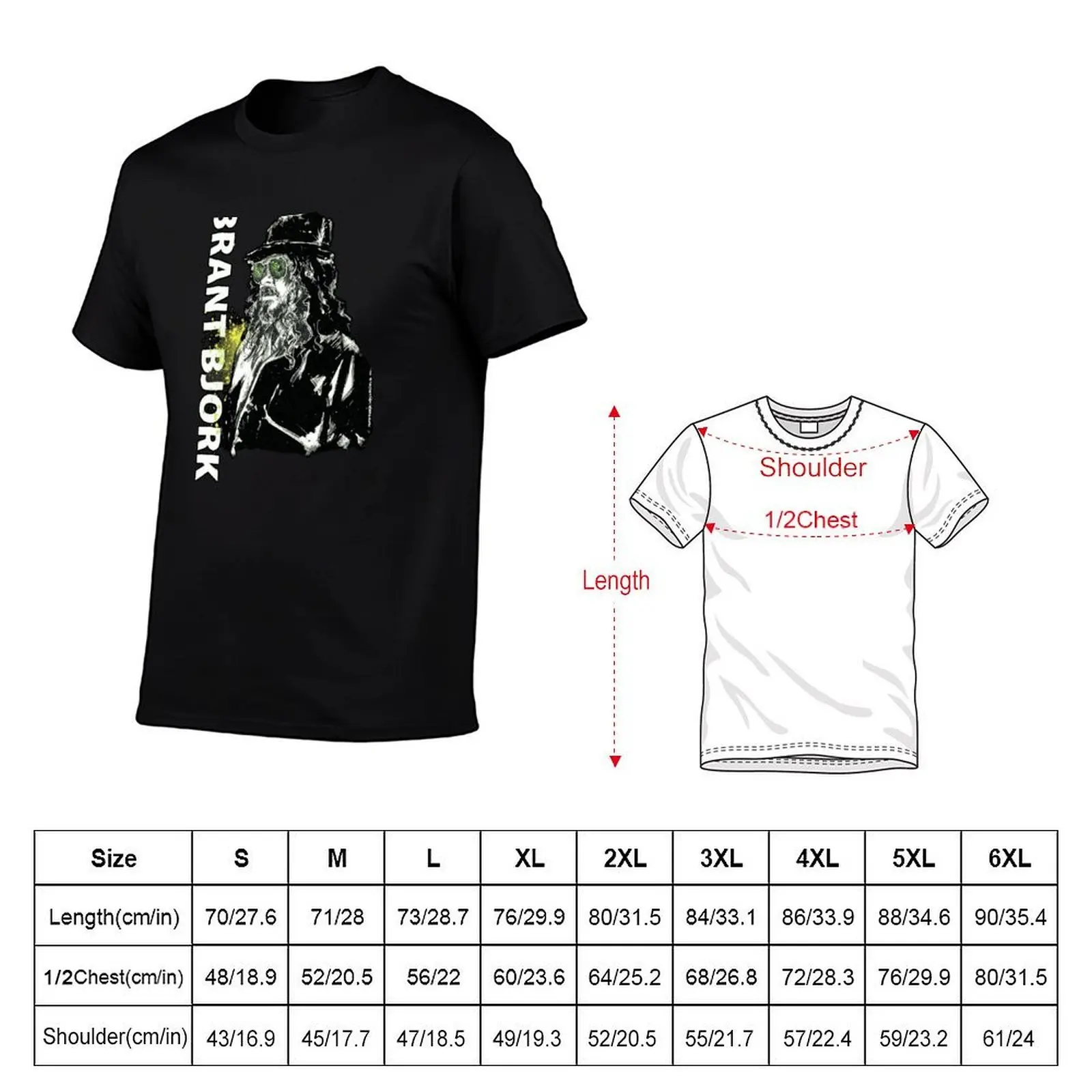 best art brant bjork band T-Shirt summer shirt graphic tee shirt men t shirts
