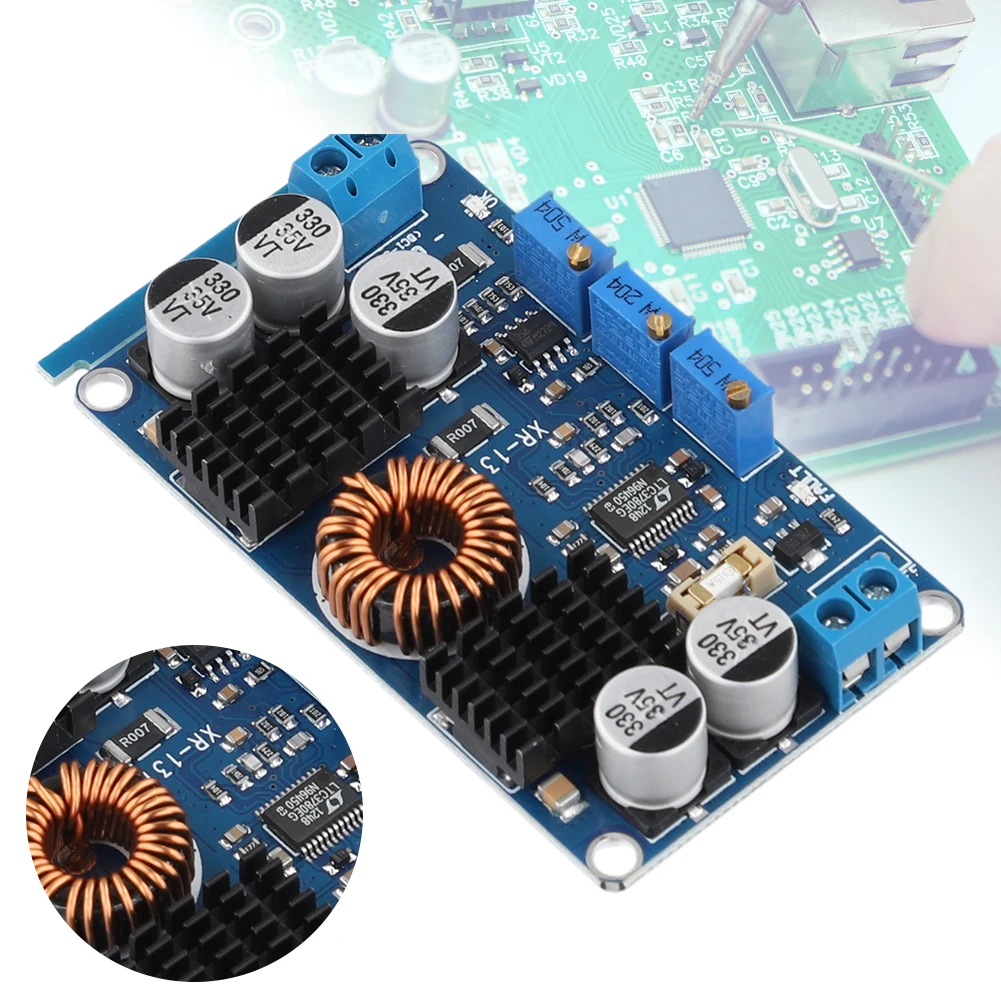 LTC3780 DC-DC 5-32V to 1V-30V 10A Automatic Step Up Down Regulator Charging Module Power Supply Module Constant Voltage Current