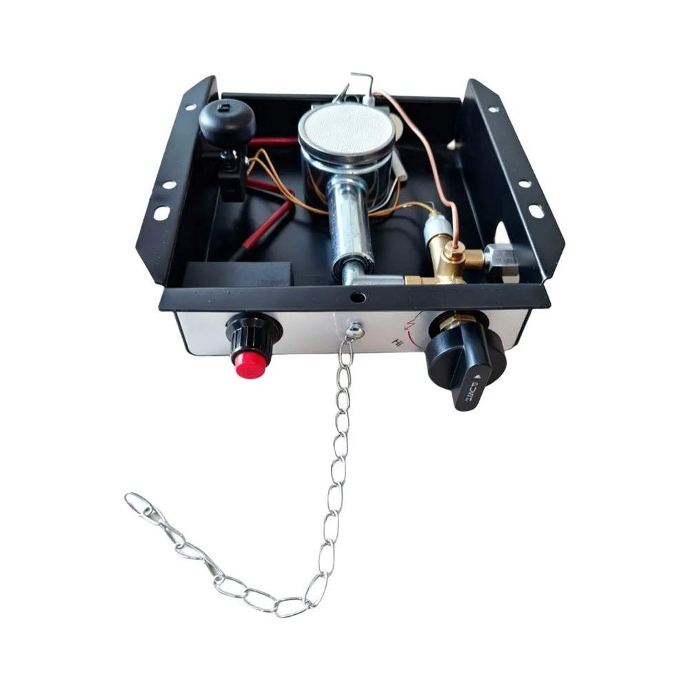 47000 BTU Patio Heater Burner Replacement Assembly With Regulator For European Glass Tube Propane Gas Heating Parts Kit