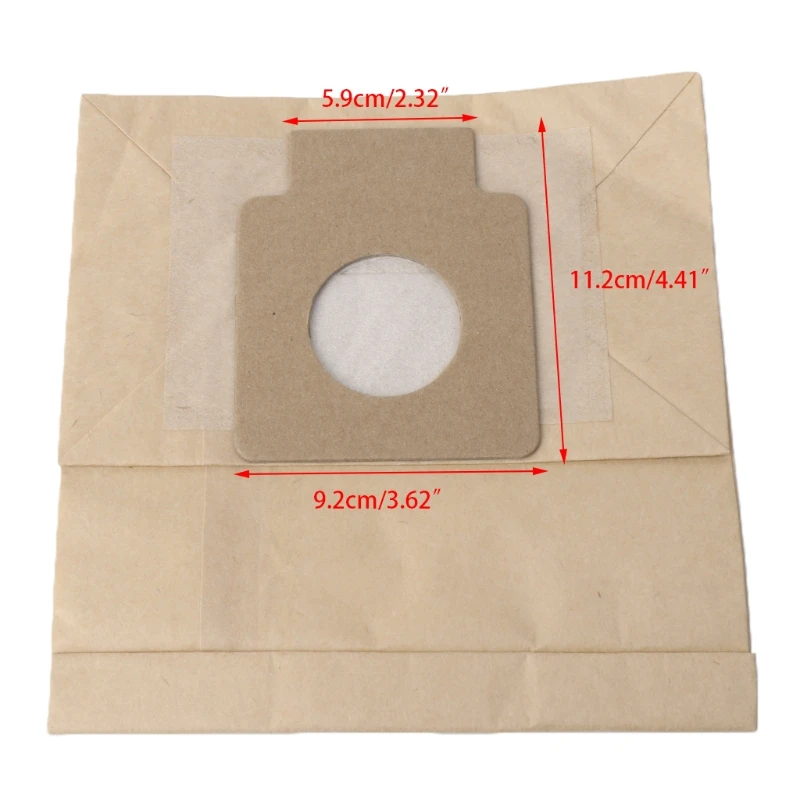Substituição descartável universal do saco pó papel para o aspirador MC-2700 20CC