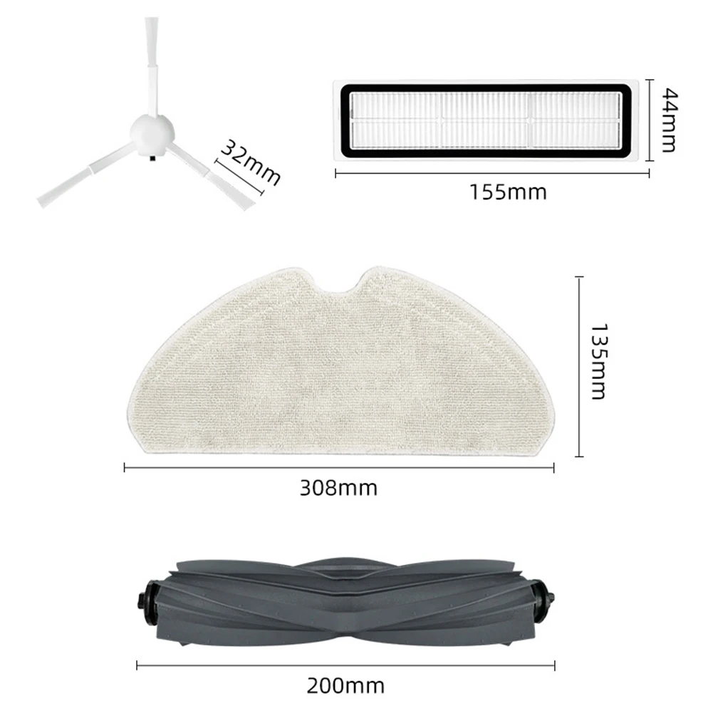 For DREAME for d9 for d9 for Max for d9 for Max GEN2- for d9 for Pro L10-Pro for d10s for PRO Robotic Vacuum Cleaner Main Brush,