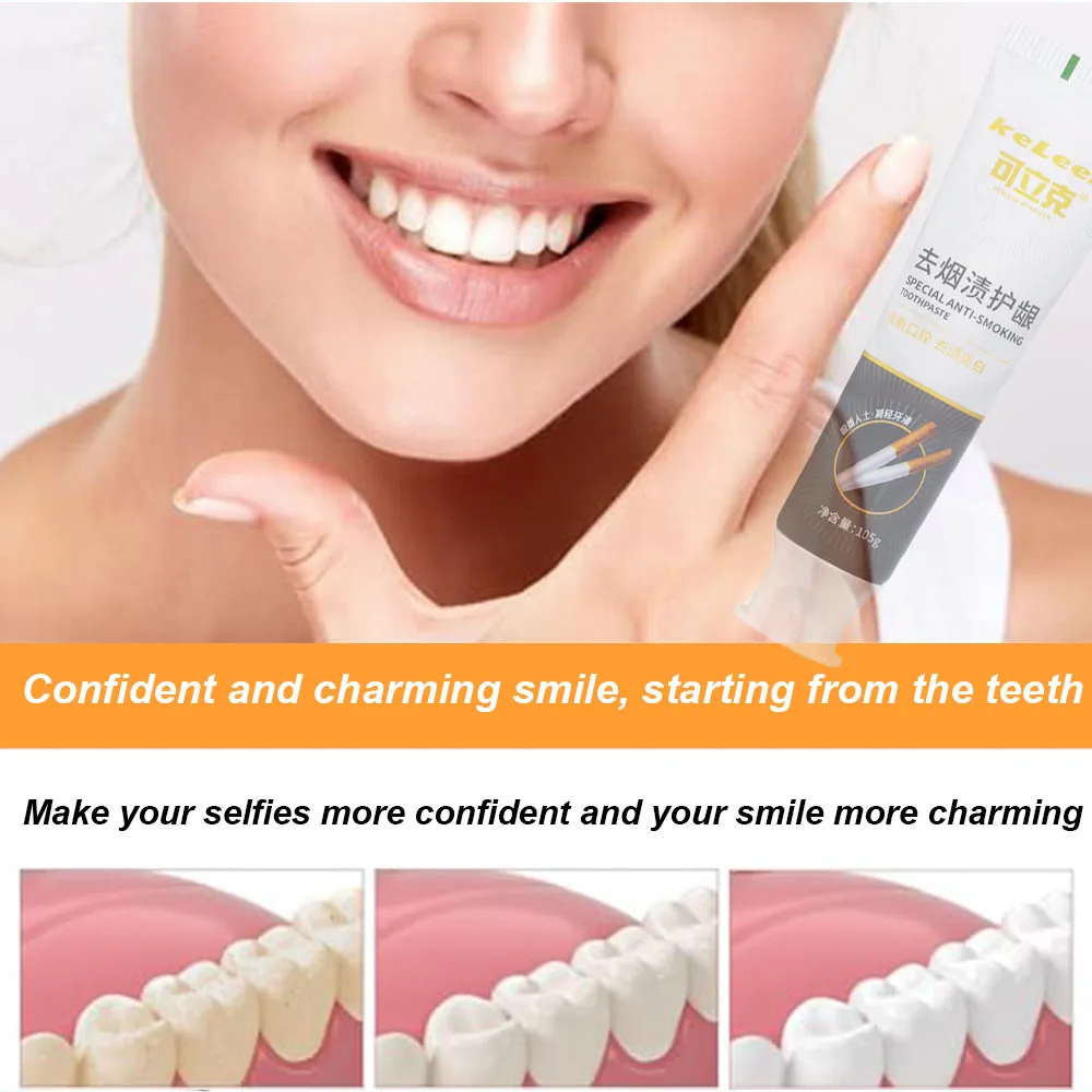 Keleek المدخنين العناية باللثة معجون أسنان مبيض dentifrice مزيل رائحة الفم الكريهة تنظيف سم النحل حزمة عائلية تجويف الفم الطازجة 7 قطعة