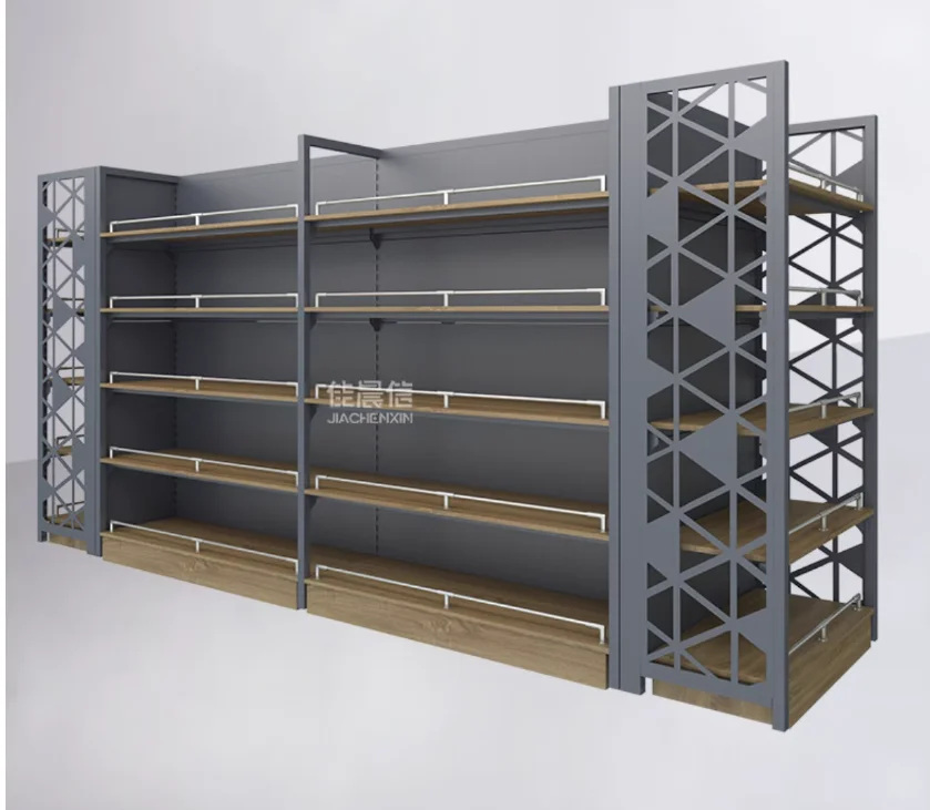 Supermarket shelves display shelves convenience store containers storage shelves supermarket furniture multi-layer single-sided