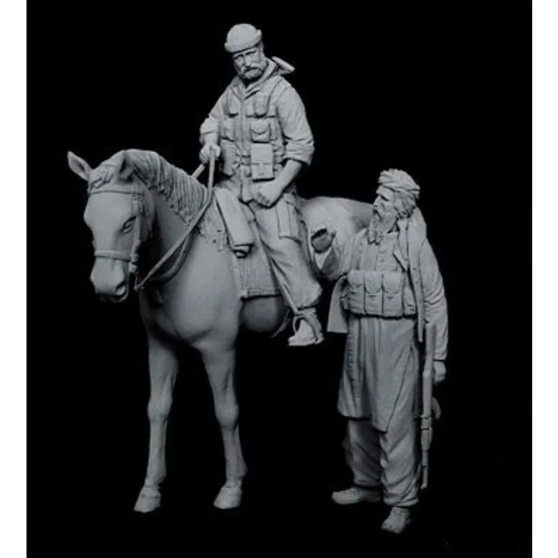 1/35 Scale Die-casting Resin Figure U.S. Special Forces Suit Model Assembly Kit Diorama Assembly Model Unpainted