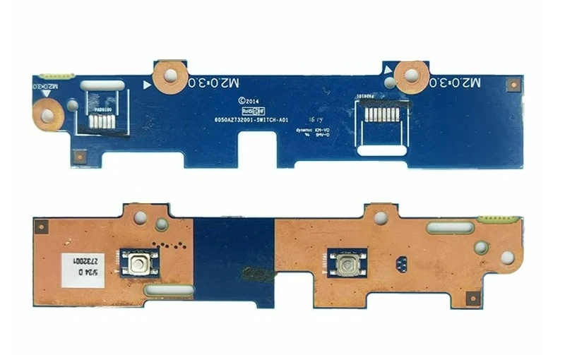 Internal Touchpad Button Board (Left & Right Buttons) PN: 6050A2732001, Compatible with for HP 14-AN Series Laptops