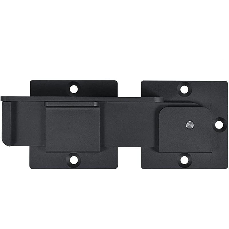 SCLS Flip Gate Latch Lock, Adjustable Flip Gate Latch Lock With 3 Padlock Hole, Heavy Duty Aluminum Alloy Door Latch