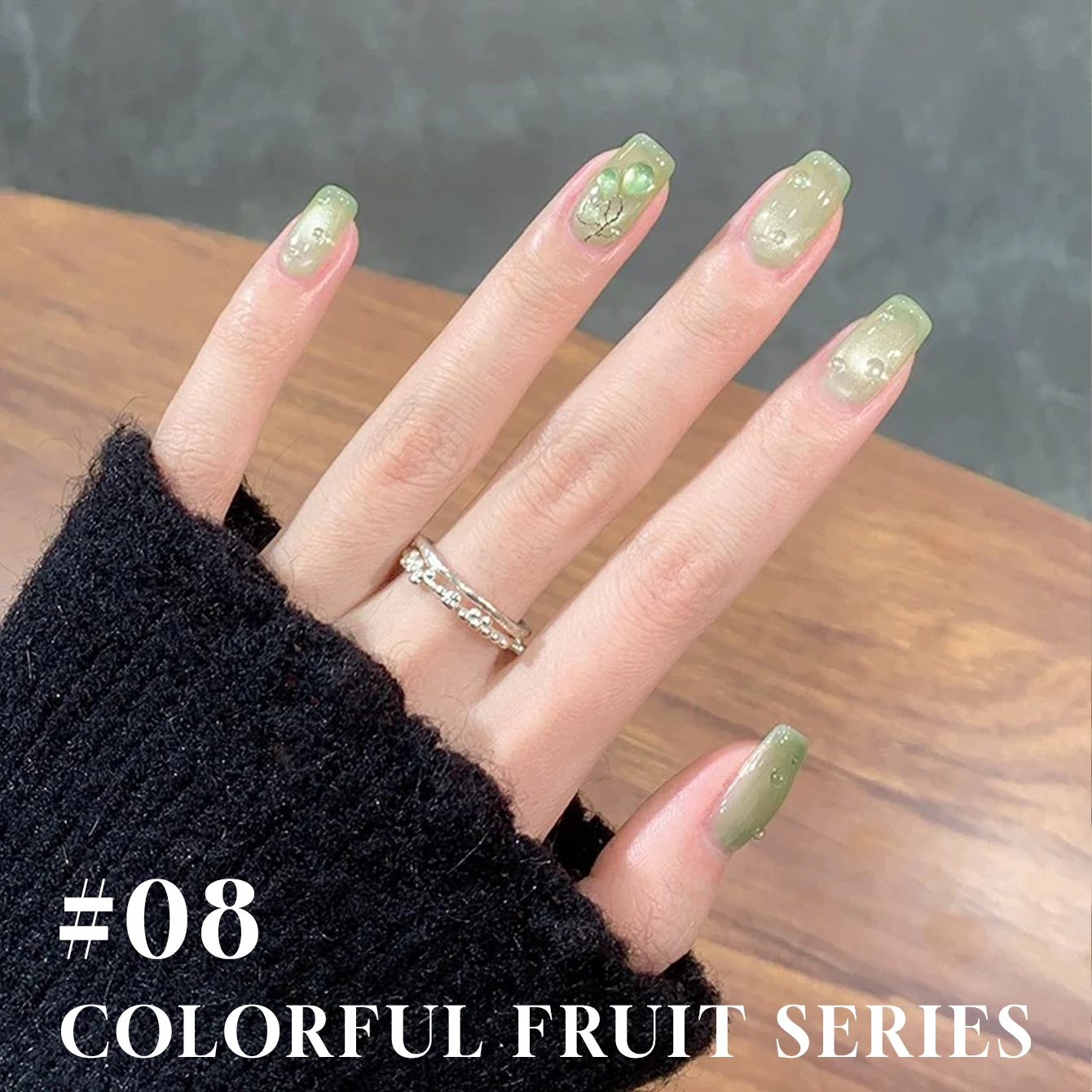 MIANEL 12ML Produto de Verão Colorido Frutas Olho de Gato Gel Unha Polonês 2025 Novo Esmalte Gel Clareador Unhas de Verão Unhas Azuis