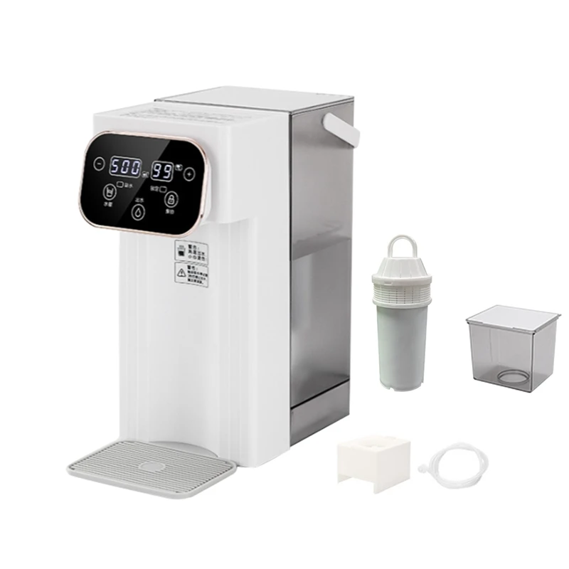 3L Ready-To-Drink Portable Water Dispenser Desktop 12-Stage Temperature-Controlled Water Dispenser With Filter EU Plug Durable