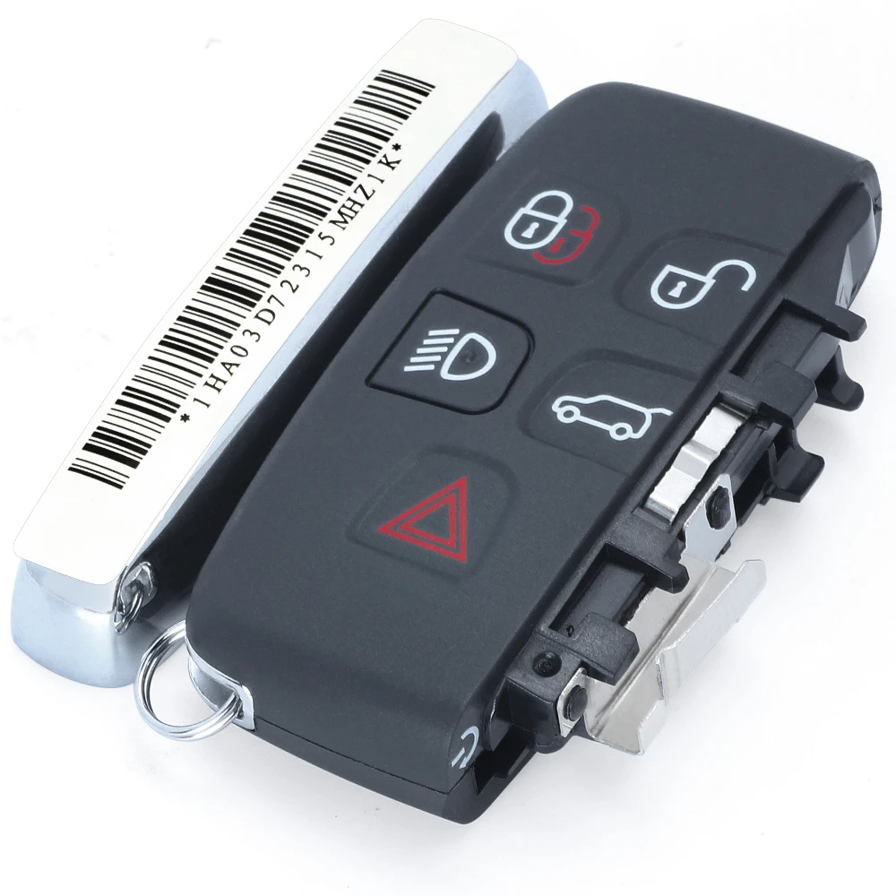 KEYECU OEM KOBJTF10A 315MHz/434MHz ID49 for Land Rover Discovery 4 Freelander Range Rover Sport Evoque Jaguar Smart Remote Key