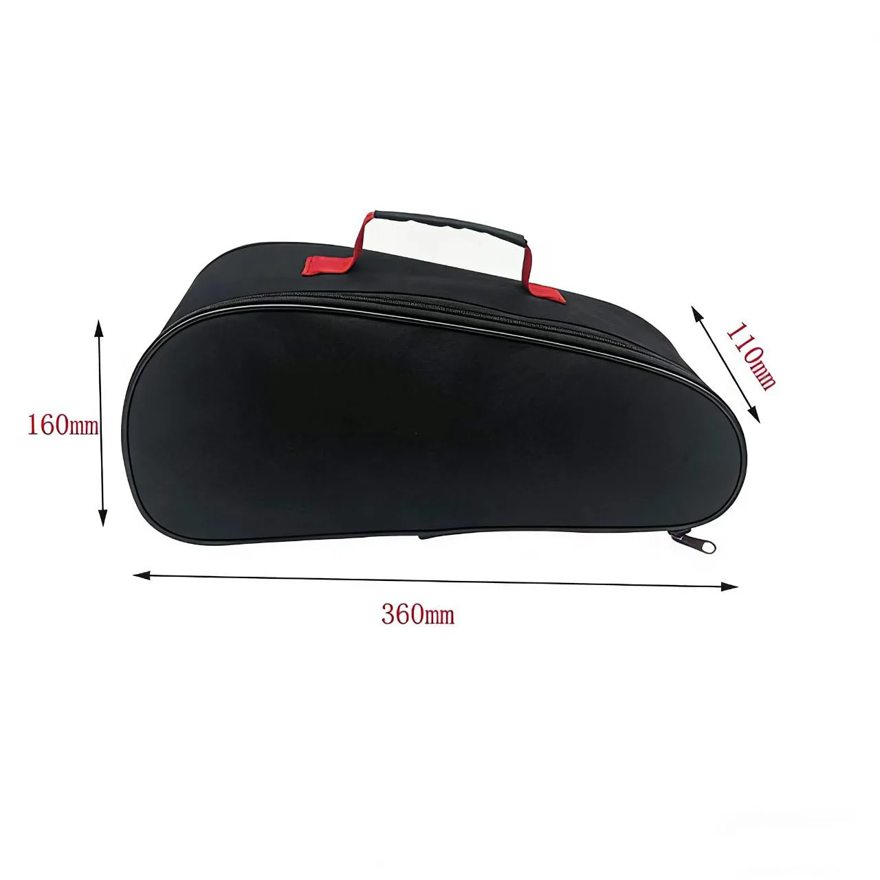 For Vacuum Cleaners Tool Storage Bag Vacuum Cleaner Pouch Black red orange blue Chain Closure Storage Solution