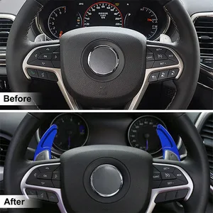 Steering Wheel Direct Shift Paddle, Gear Shifter Extension for Dodge Challenger, 2015-2020 Charger, Car Aluminum Accessories, 2PCs 10 Main Plow Sales - №2