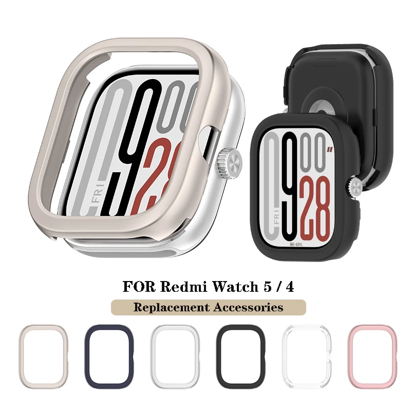 Funda protectora para PC para Redmi Watch 4/5 (sin protector de pantalla)
