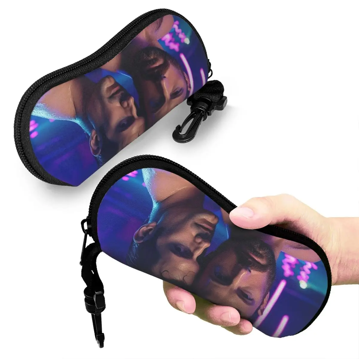 

Чехол для очков Ben Affleck And Henry Cavill, защитный чехол для солнцезащитных очков, коробка для женщин и мужчин, мягкая сумка для очков