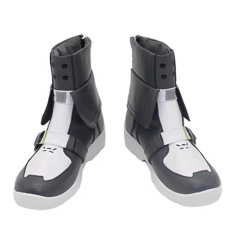 Game Virtual Inami Rai Cosplay Shoes Unisex Men PU Boots for Halloween Carnival Party Christmas