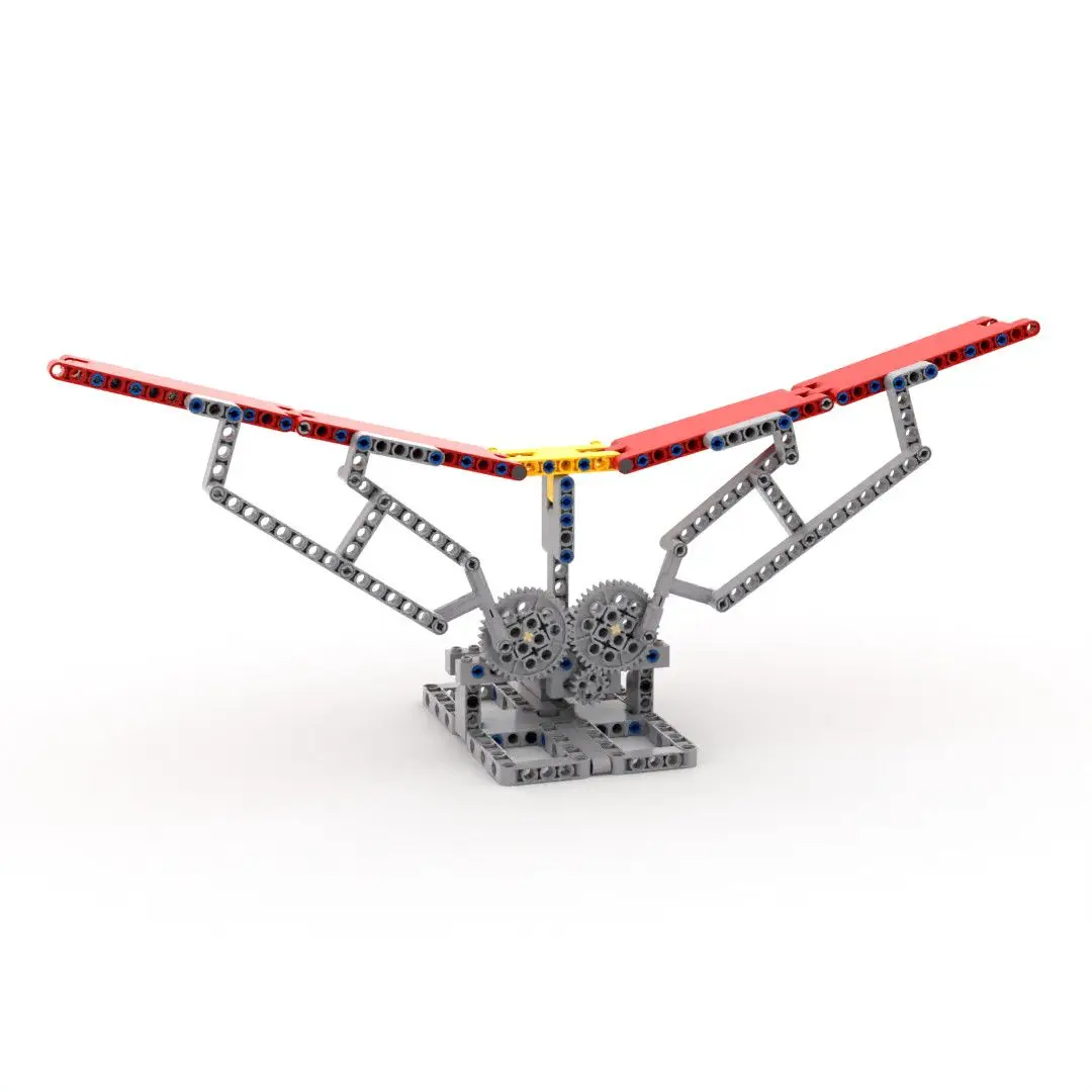 DIY Building Blocks Electric Robotic Wings, Power Function Mechanical Bricks Model Kit, STEM Toy ﻿