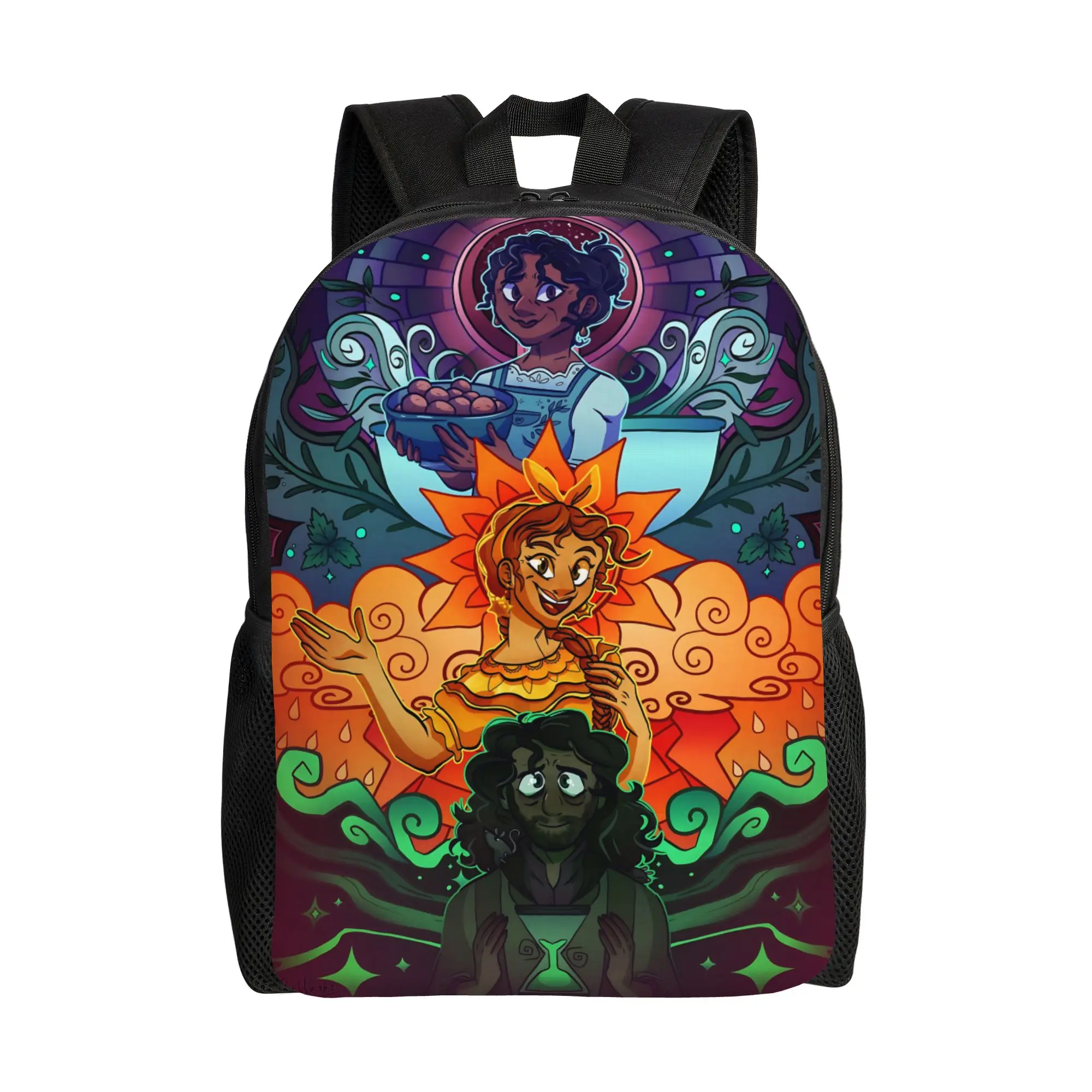 

1PC Backpack Disney animation Daypack Encanto the world of magic Good Quality Outdoor Large Capacity Rucksack
