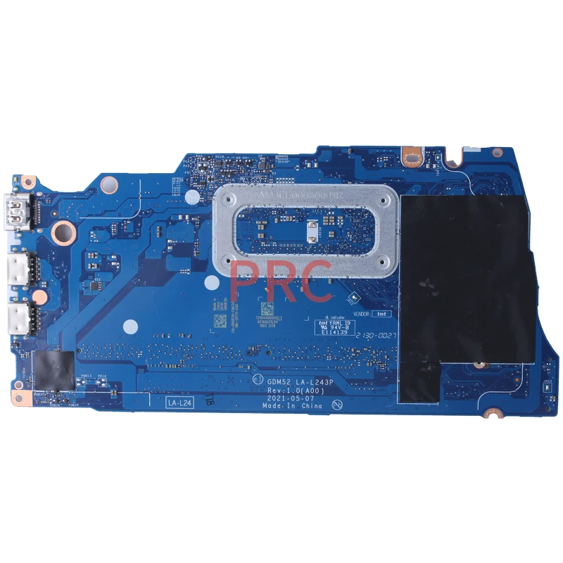 Imagem -06 - Placa-mãe Portátil para Dell Inspiron 3511 Gdm52 La-l243p Cn03p9hh Or6r3h Srgkl I51035g1 Notebook Mainboard