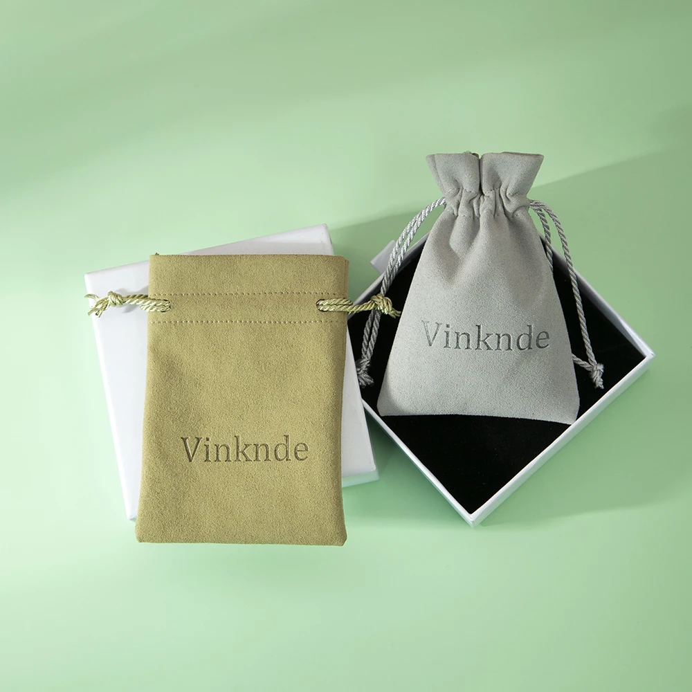 100pcs/lot Custom Logo Microfiber Jewelry Gift Bag for Weddings Gift Envelope Packaging Pouch Earring Necklace Ring Bags Bulk