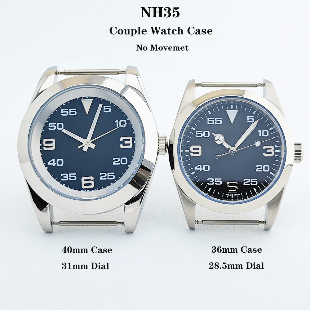 nh35-36mm-40mm-sapphire-waterproof-watch-case-285mm-31mm-black-dial-blue-luminous-air-king-watch-mod-parts-for-nh35-movement