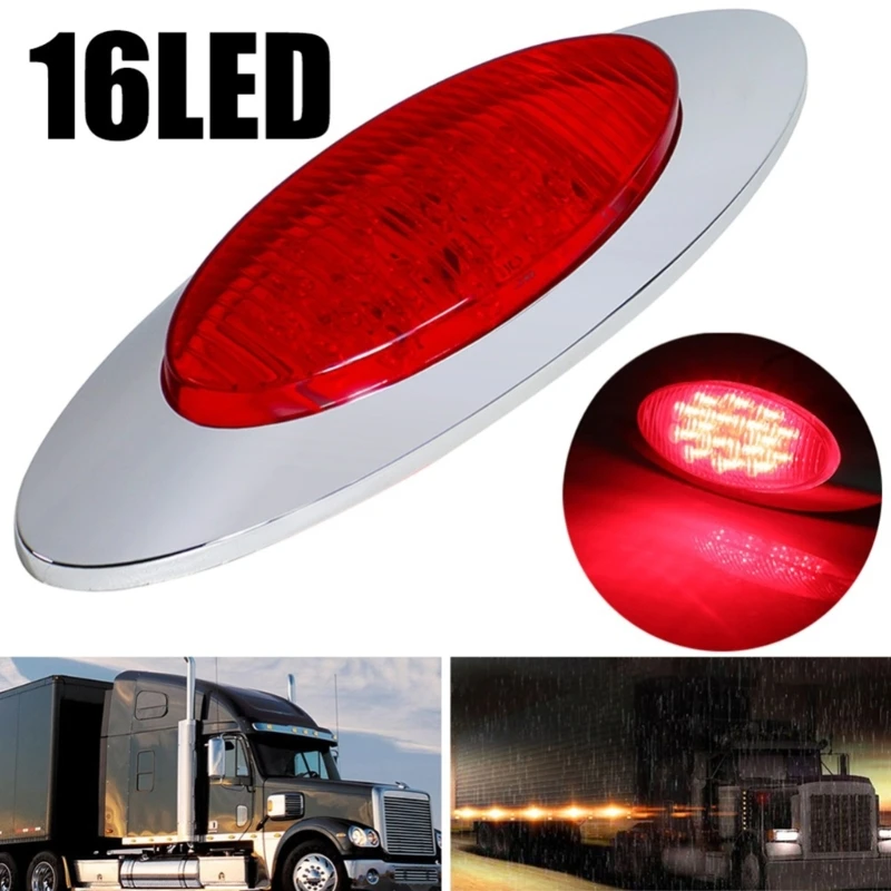 0xxd High Performance Automotive 16LED Lights для грузовых грузовиков RVS и караванов с погодными условиями.