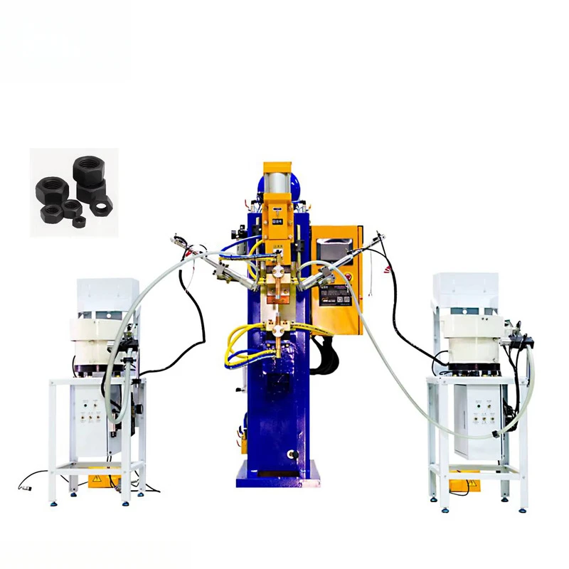 Automatic Feeder Metal Sheet Point Spot Welder Projection Welding Machine For Bolt And Nut