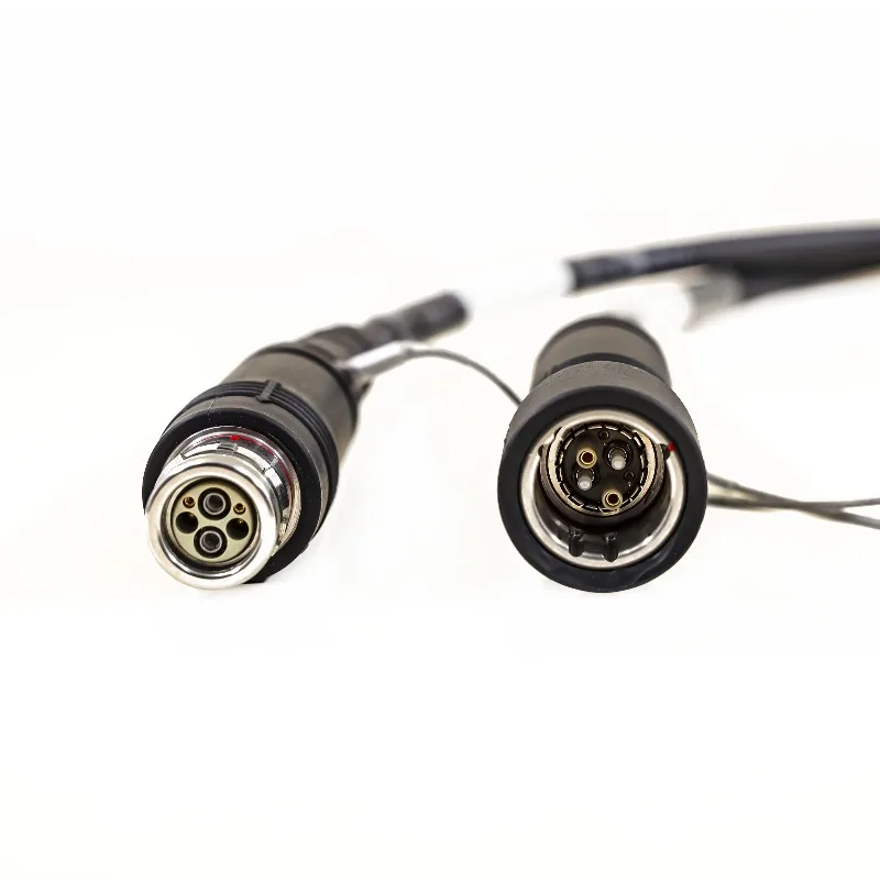 FUW-PUW-xxM 3K.93C Series push-pull self-latching HDTV hybrid cable assembly