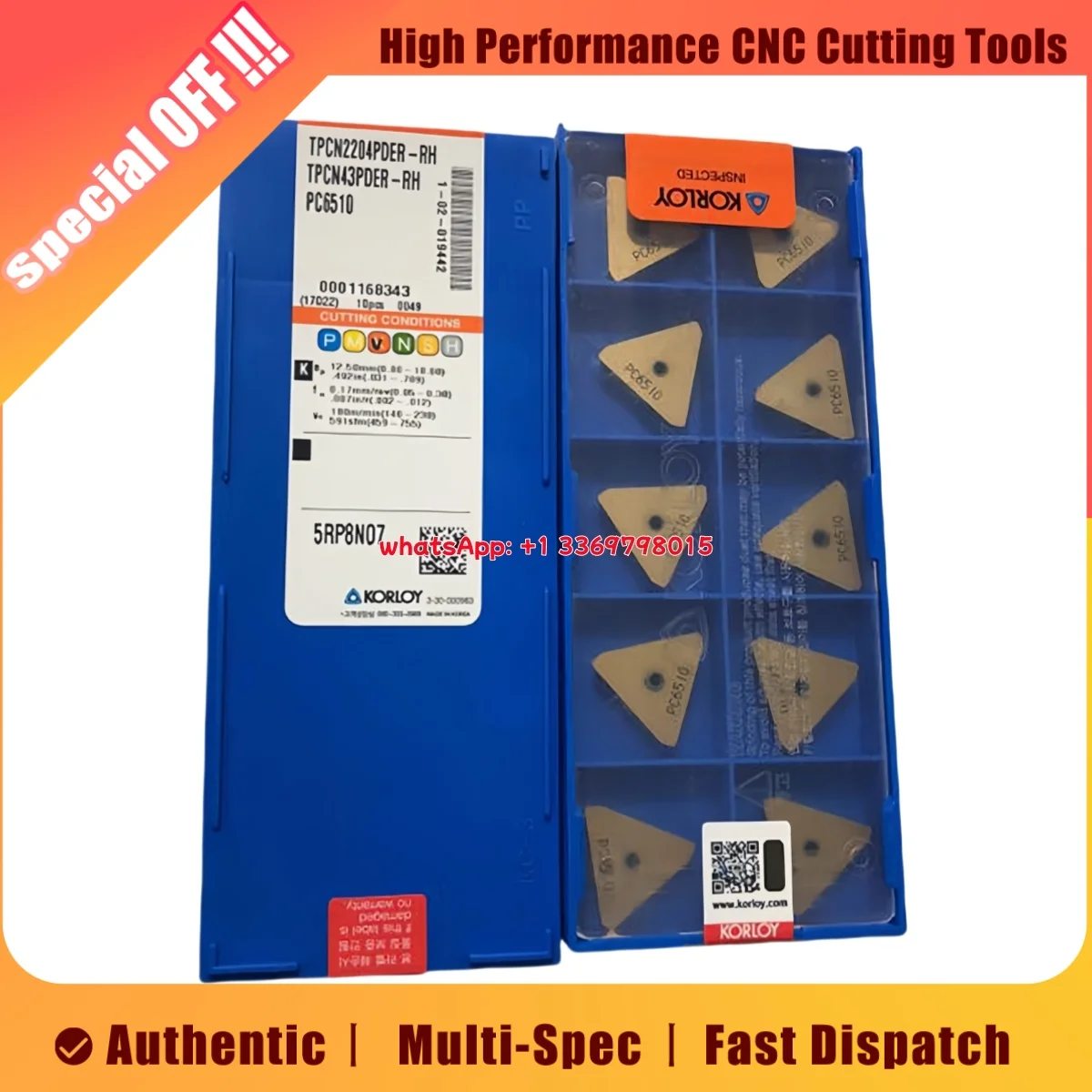 

Original TPCN XNKT TPCN22 XNKT06 TPCN2204 XNKT0604 05 PDR-RH PNSR-MM PC6510 Milling Insert