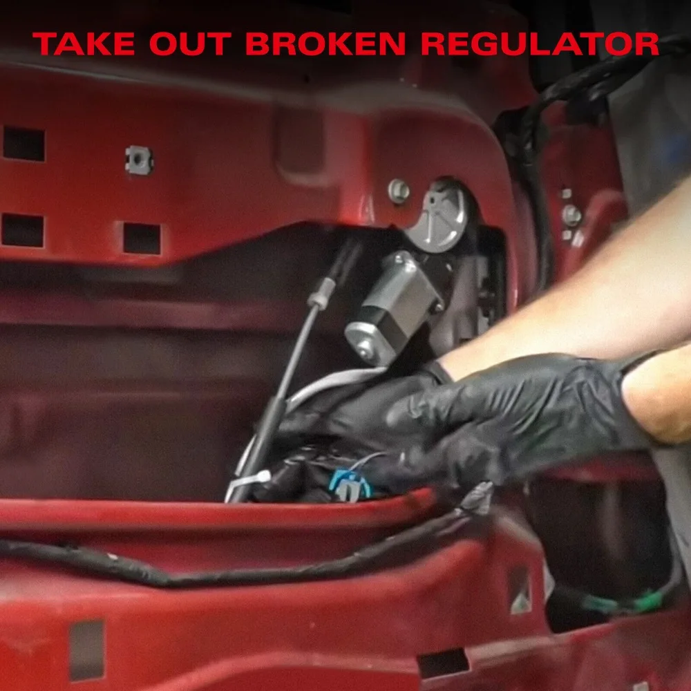 مناسب لسيارة Honda 1996-2000 منظم النافذة الأمامية اليمنى سيفيك مع محرك 741-736