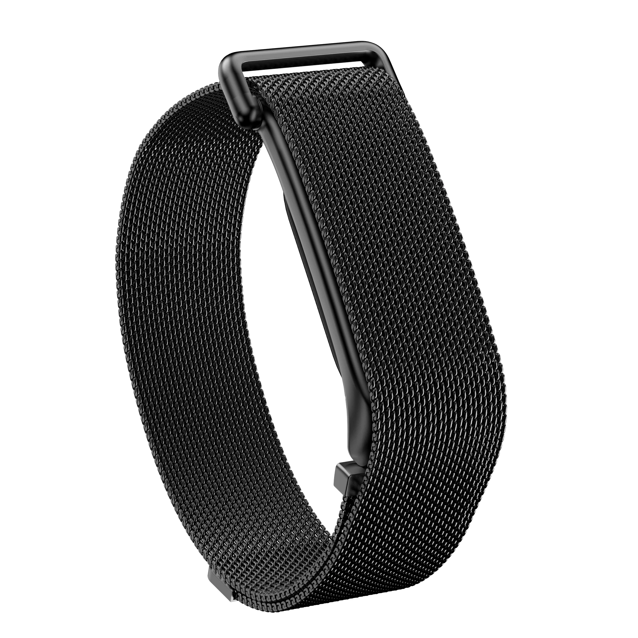 Google Fitbit Air Atmungsaktives Milanaise-Armband Schnellverschluss Verstellbares Weiches Metall-Tracker-Zubehör – Detail 34