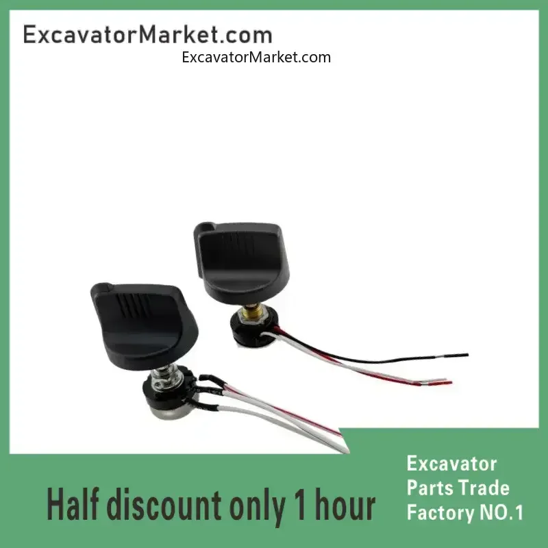 

Excavator Parts For Hitachi ZAX60/70/120/200/210/240/330-3-6 Throttle Knob Switch High Quality