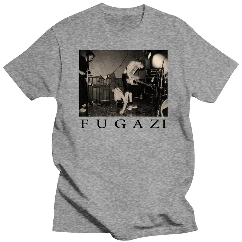 Heavyweight New FUGAZI PUNK ROCK T SHIRT MENS Size XL Men T-Shirt Sweatshirt Lowest Price 100 % Cotton Short Sleeve Tops Top Tee