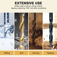 -ABLP 7Pcs ER11 1-7Mm Spring Collets With ER11A 5Mm Motor Shaft Holder Extension Rod