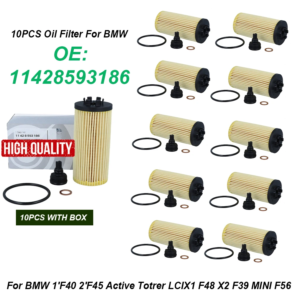 10PCS Engine Oil Fi…