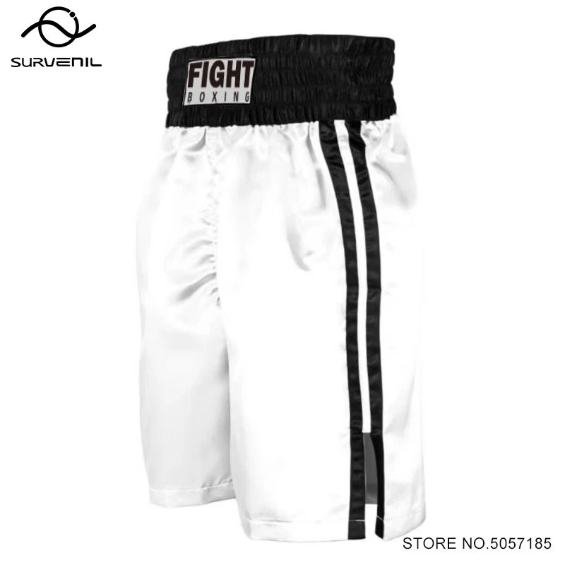 

Muay Thai Shorts High Grade Boxing Pants Satin Kickboxing Fight Shorts Men Women Children Gym Jiujitsu Martial Arts MMA Clothes