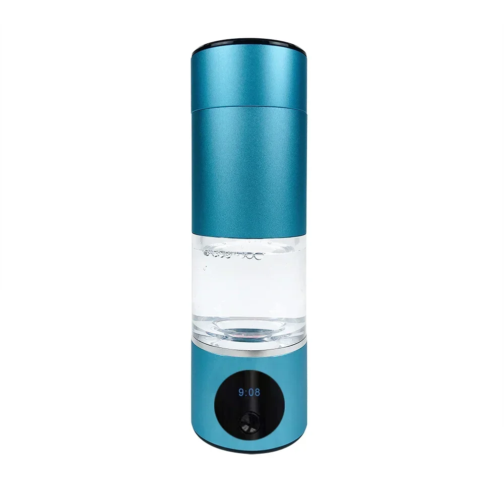2025、Suyzeko 6000ppb 1500mAh  Water Machine Blue Metal Shell Neutralize Free Radicals H2 Bottle