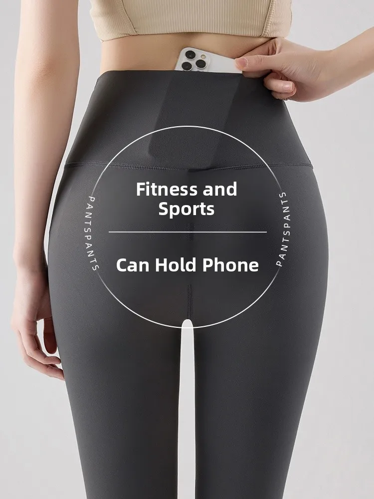 Cintura alta calças de yoga das mulheres fitn arca pele barriga controle bunda levantamento calças esportivas sem deslizamento ba cintura ket