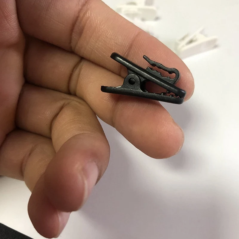 10 قطعة وصلة كابل المشبك سماعة المشبك طوق كليب الدورية المشابك سماعة كابل كليب سماعة اللفاف الملحقات #2