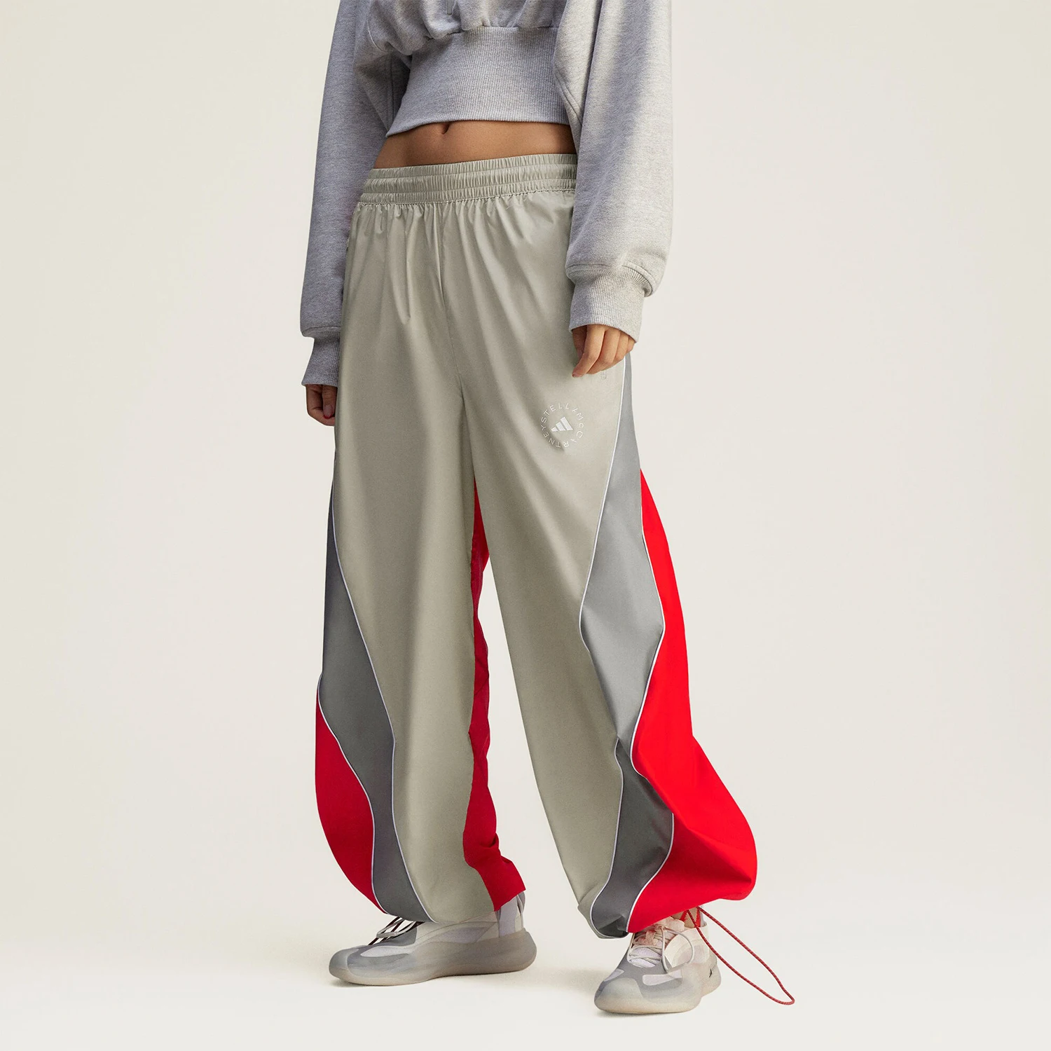 Adidas genuine TRACK PANTS women's woven adjustable sports pants JI5135