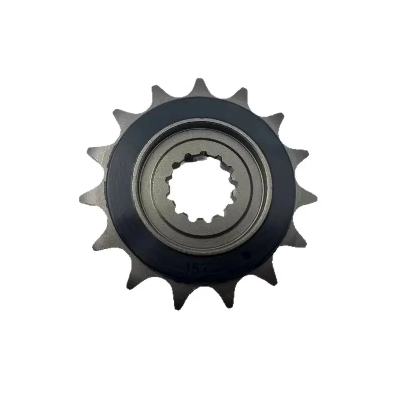 For CFMOTO 450MT 450mt 450 MT 15T Silent Durable Motorcycle Front Sprocket Chain Wheel  Fly Wheel Pinion