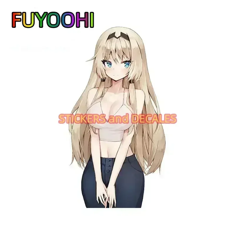

FUYOOHI Play Stickers Beautiful Sexy Girl Fine SUV DIY Decals Custom Printing Anime Waterproof Funny Decoration Vinyl Sticker