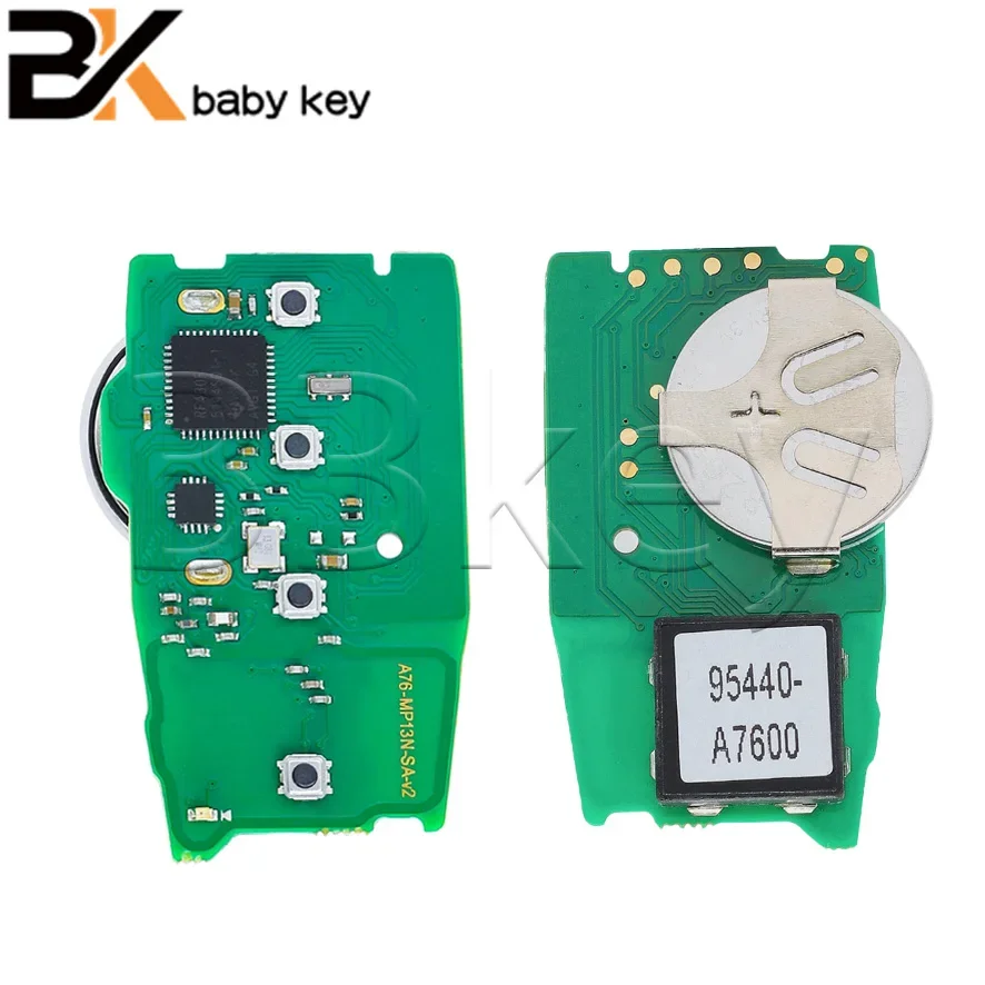 BB Key 95440-A7600 433MHz 8AChip For KIA Forte 2016 2017 2018 RF430 Passive Proximity Keyless Entry Go Smart FCCID:CQOFN00100