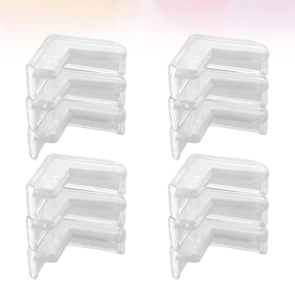 

30pcs PVC Table Corner Protectors Transparent Soft for Furniture Cabinet Desk Baby Safety Guards Edge Anti Collision