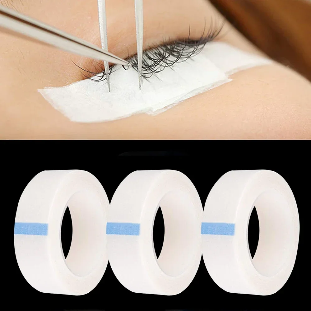 3/10/50pcs Micropore Lash Tape Breathable Fabric Medical Tape for Eyelash Extensions under Eye Tapes Lashes Tools