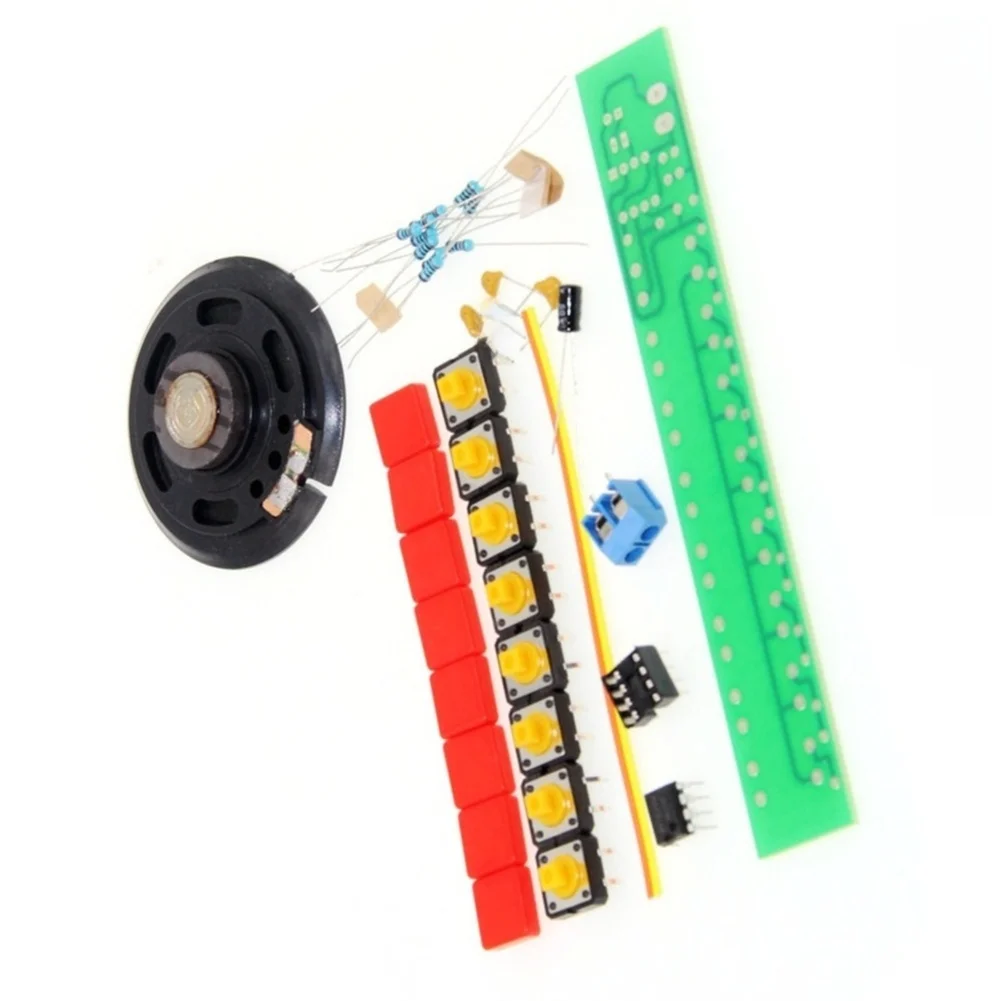 For NE555 Oscillator-Based Electric Piano Organ Module Kit for Educational Assembly and Sound Frequency Exploration Activities