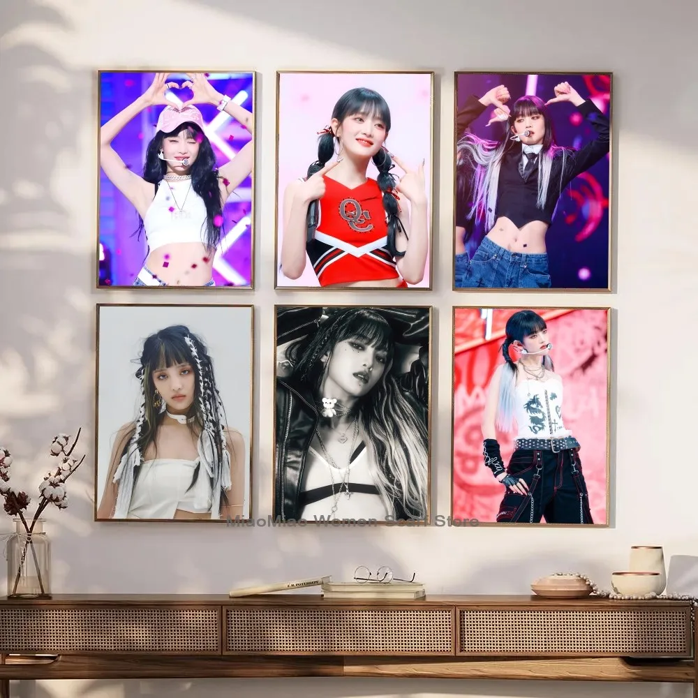 KPOP (G)I-DLE-Minnie Poster Paper Print Home Living Room Bedroom Entrance Bar Cafe Art Painting Decoration