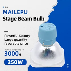 Sıcak satış 250W Beam lamba ışın Beam hareketli kafa ışın ampul için Platinum platin