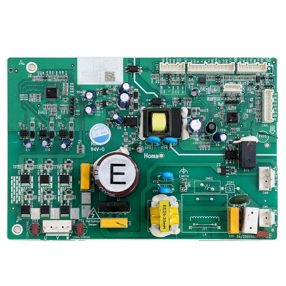 Refrigerator Motherboard, PCB Control Board, Model Number W19-8420E, Original