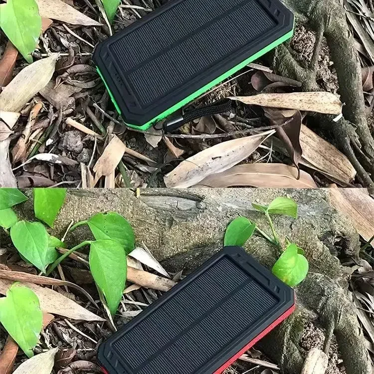 Solar Power Bank 20000 Outdoor Camping Light Mobile Phone Multi-function Portable Large-capacity Mobile Power Supply BCAK view 6