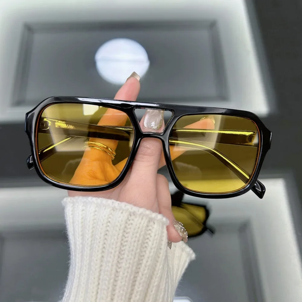 Vintage Square Sunglasses Women Brand Designer Retro Leopard Sun Glasses Female Shades Mirror Fashion Outdoor Oculos De Sol