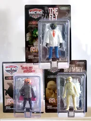 Miniature Toy Micro Action Figure HORROR Durahan Egyptian Mummy Headless Horseman The Fly Mini Figurines Collection Model Gift